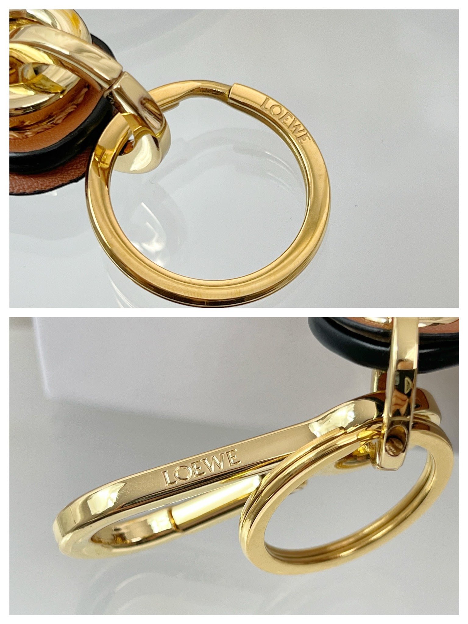 Loewe Cat Charm Leather