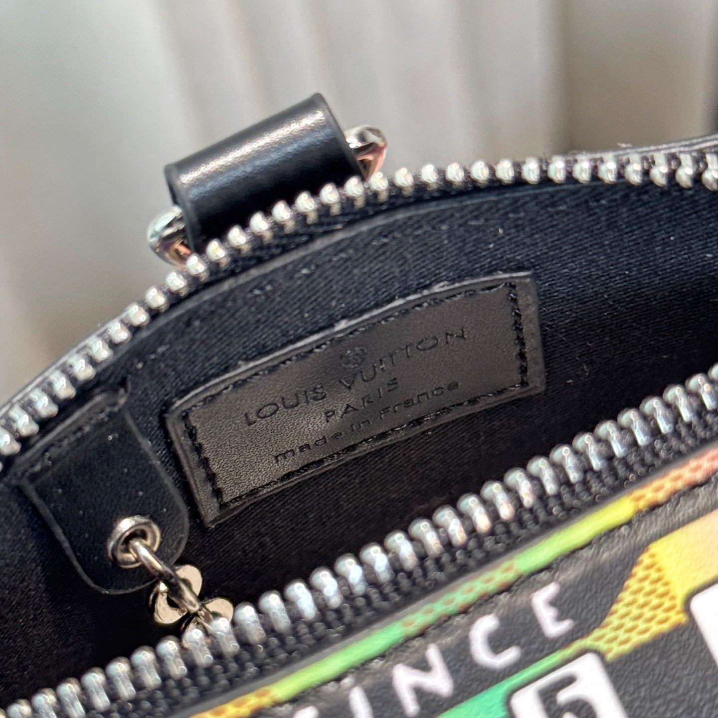 Louis Vuitton LV Stereo Bag Charm Leather