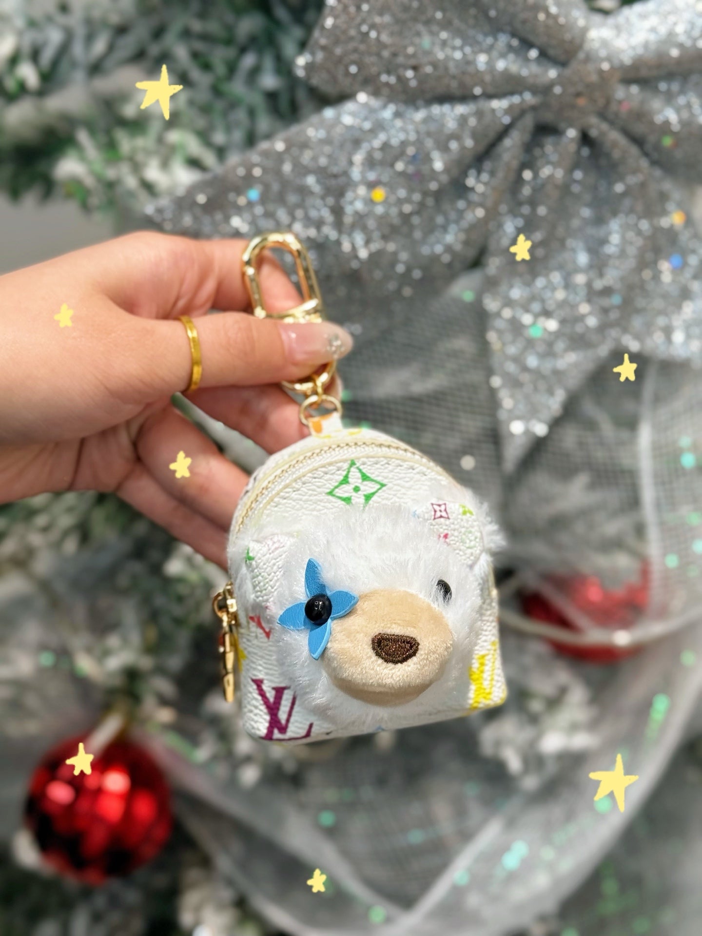 Louis Vuitton Bear Bag Charm