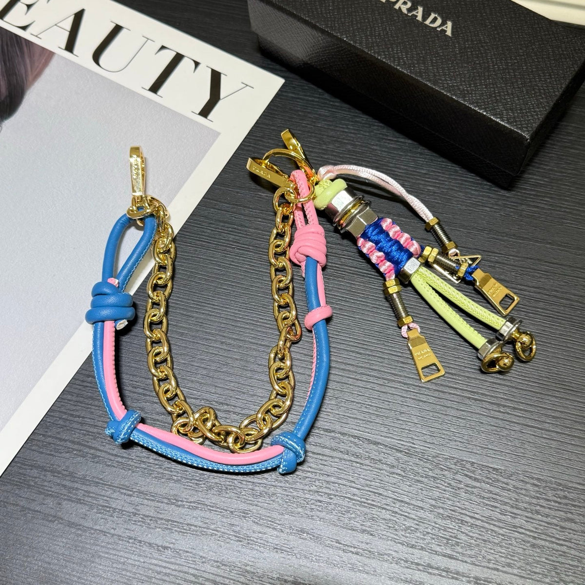 Prada Robot Strap Charm