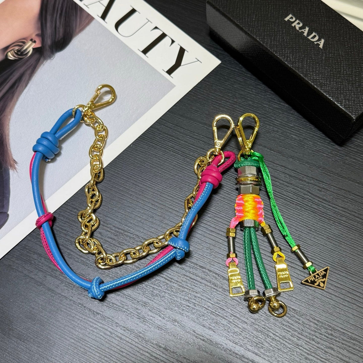 Prada Robot Strap Charm