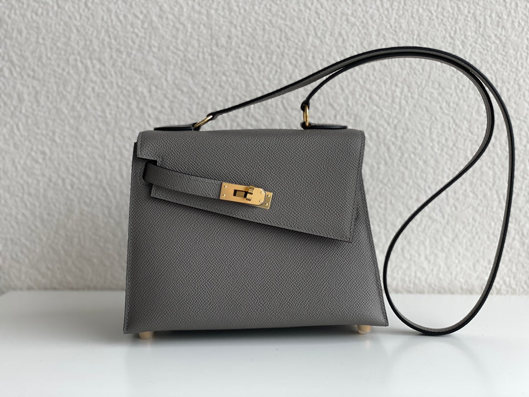 High-end Hermes 2026 Kelly Sellier en Desordre 20 Bag Epsom Leather
