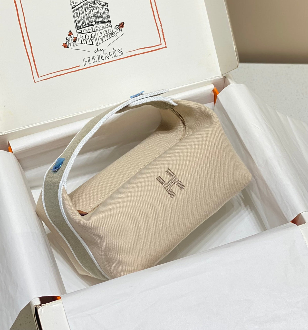 High-end Hermes 2026 Bride-a-Brac Case 25cm Canvas 2