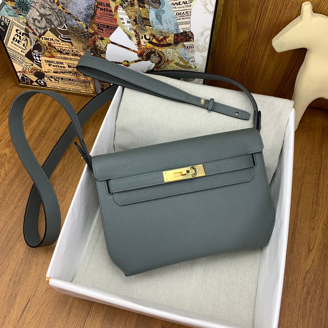 High-end Hermes 2026 Kelly Depeches 25cm Epsom Leather