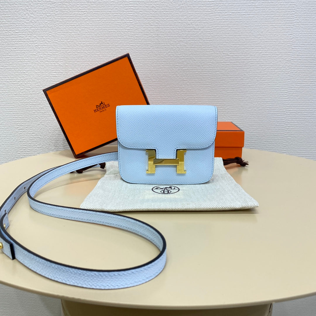 High-end Hermes 2026 Constance Bag 12.5cm Epsom Leather 2