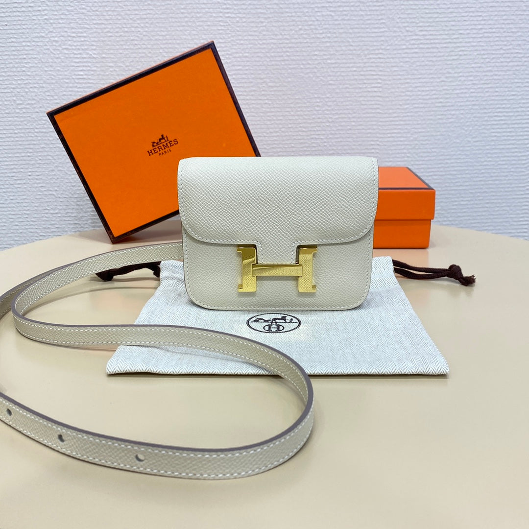 High-end Hermes 2026 Constance Bag 12.5cm Epsom Leather 1