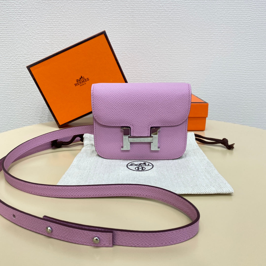 High-end Hermes 2026 Constance Bag 12.5cm Epsom Leather 1