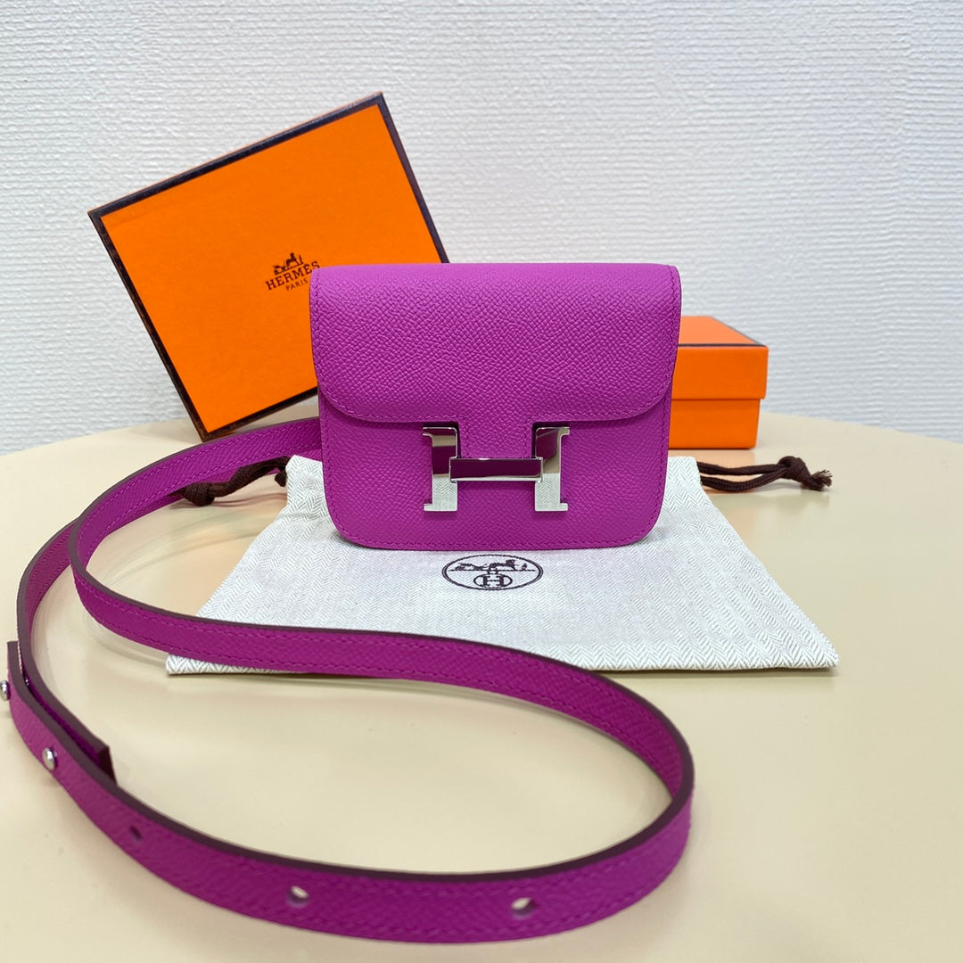 High-end Hermes 2026 Constance Bag 12.5cm Epsom Leather 1