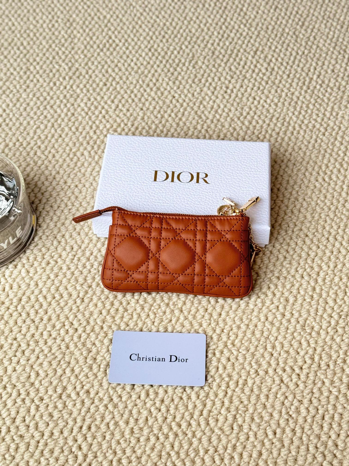 Dior 2026 Key Pouch 14.5cm Lambskin