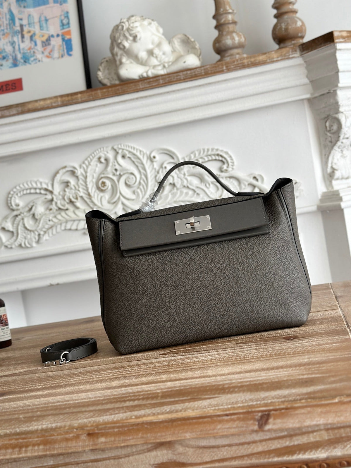 High-end Hermes 2026 24/24 Bag 29cm Togo Leather