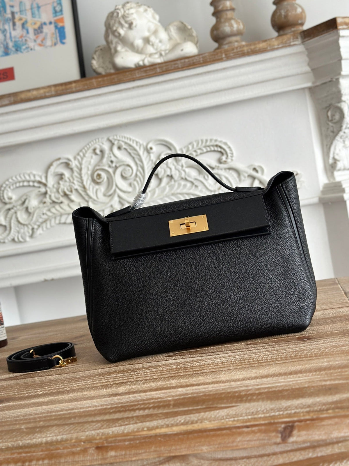 High-end Hermes 2026 24/24 Bag 29cm Togo Leather