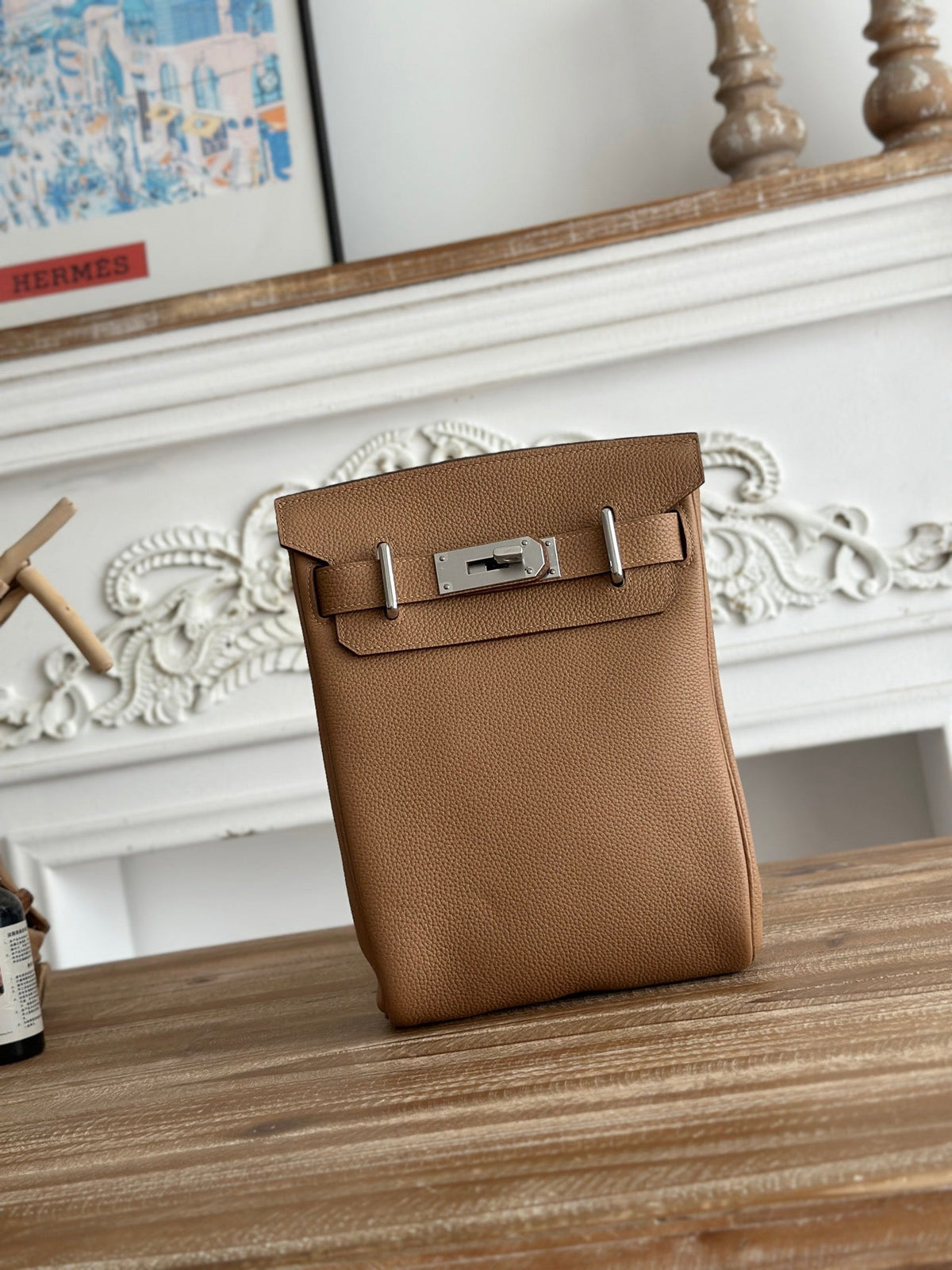 High-end Hermes 2026 Hac a Dos Bag 26cm Togo Leather