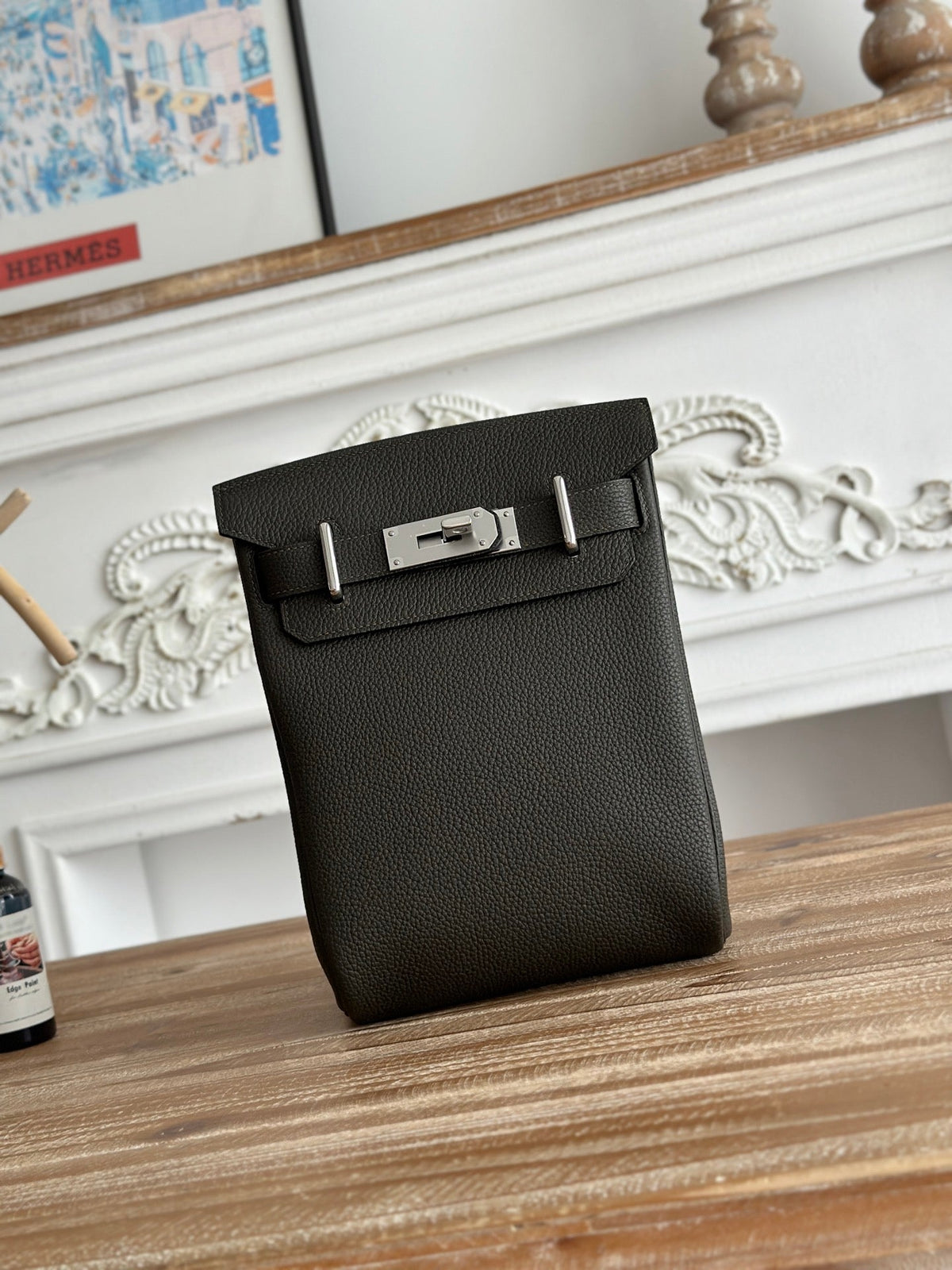 High-end Hermes 2026 Hac a Dos Bag 26cm Togo Leather