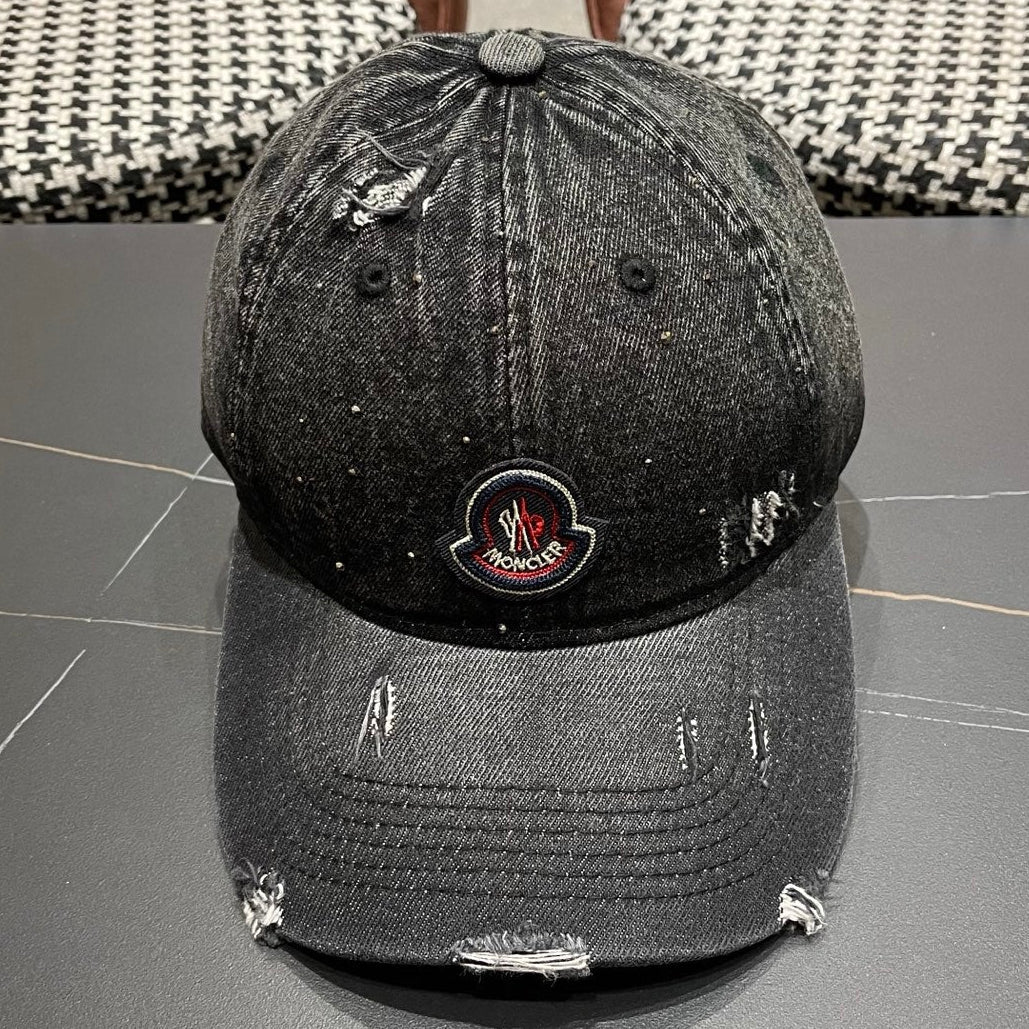 Moncler Denim Baseball Cap Hat 512537