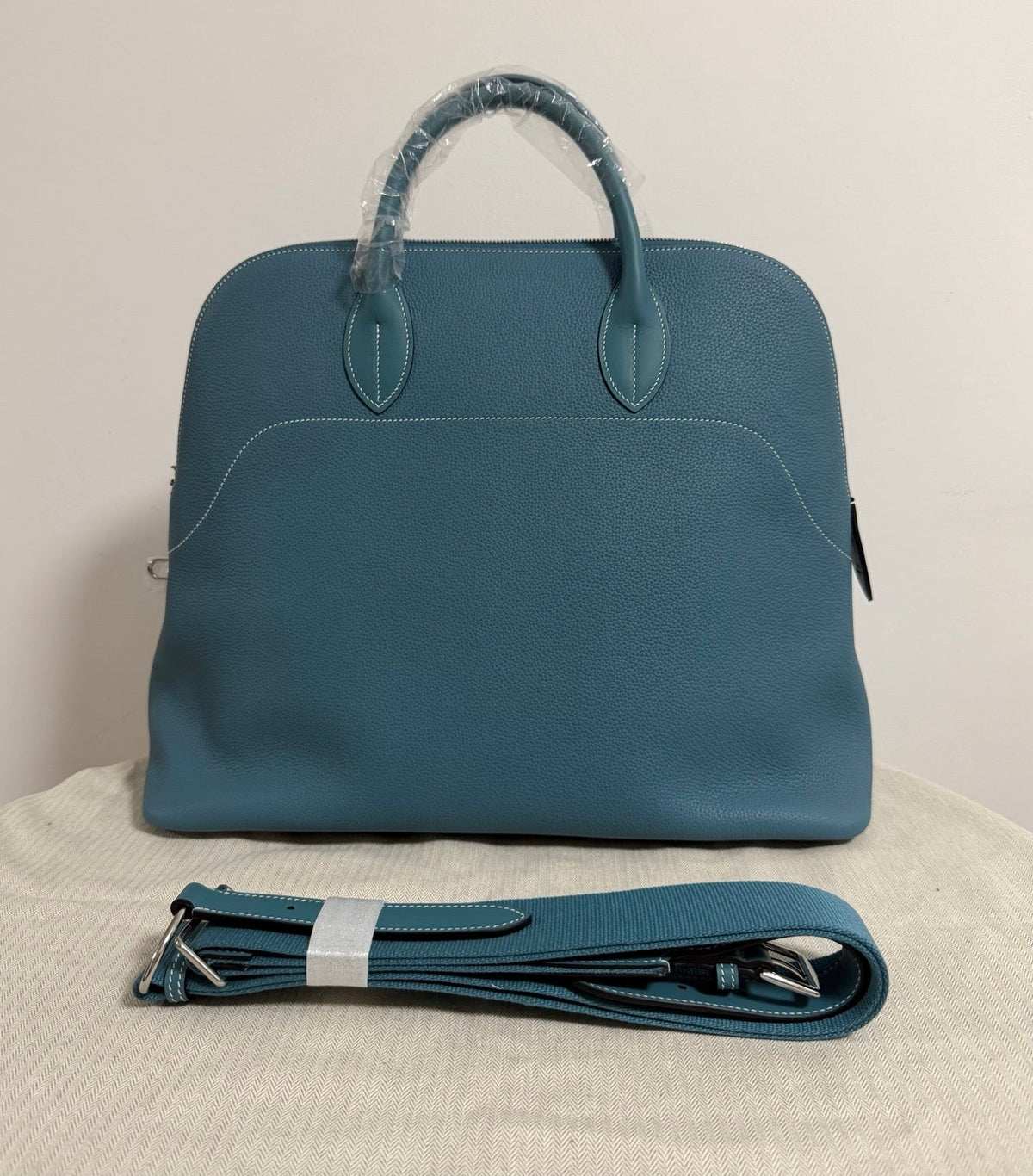High-end Hermes 2026 Bolide Bowling Bag 40cm Togo Leather