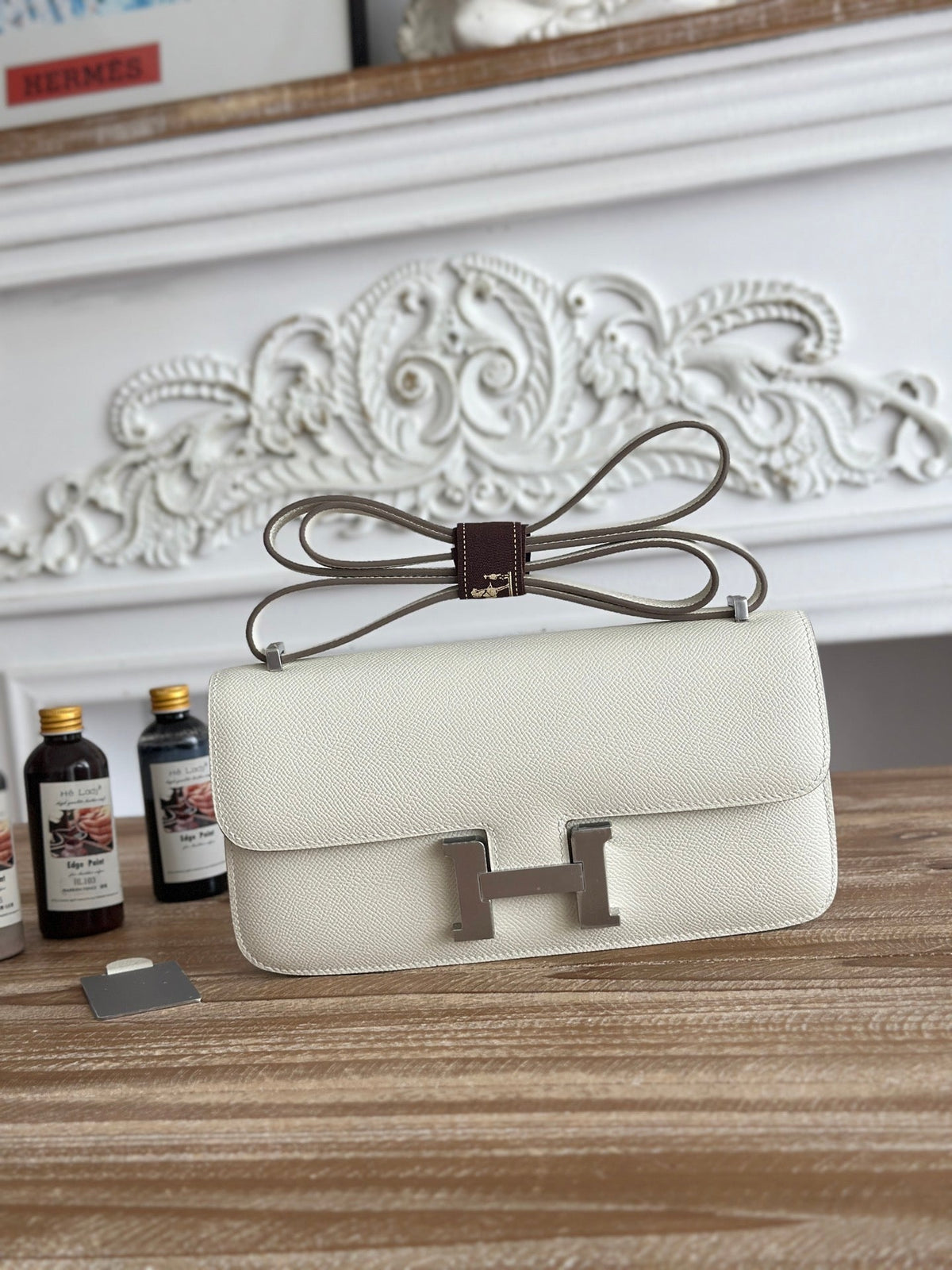 High-end Hermes 2026 Constance Elan 26cm Bag Epsom Leather 3