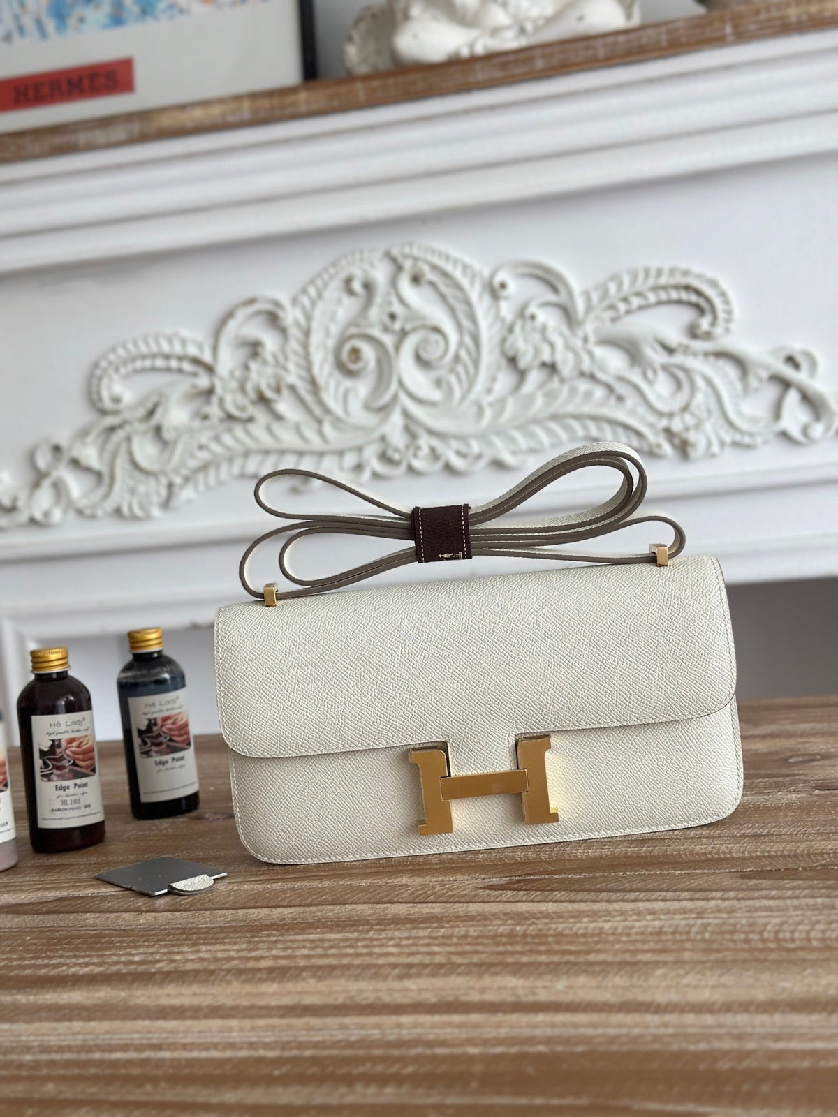 High-end Hermes 2026 Constance Elan 26cm Bag Epsom Leather 3