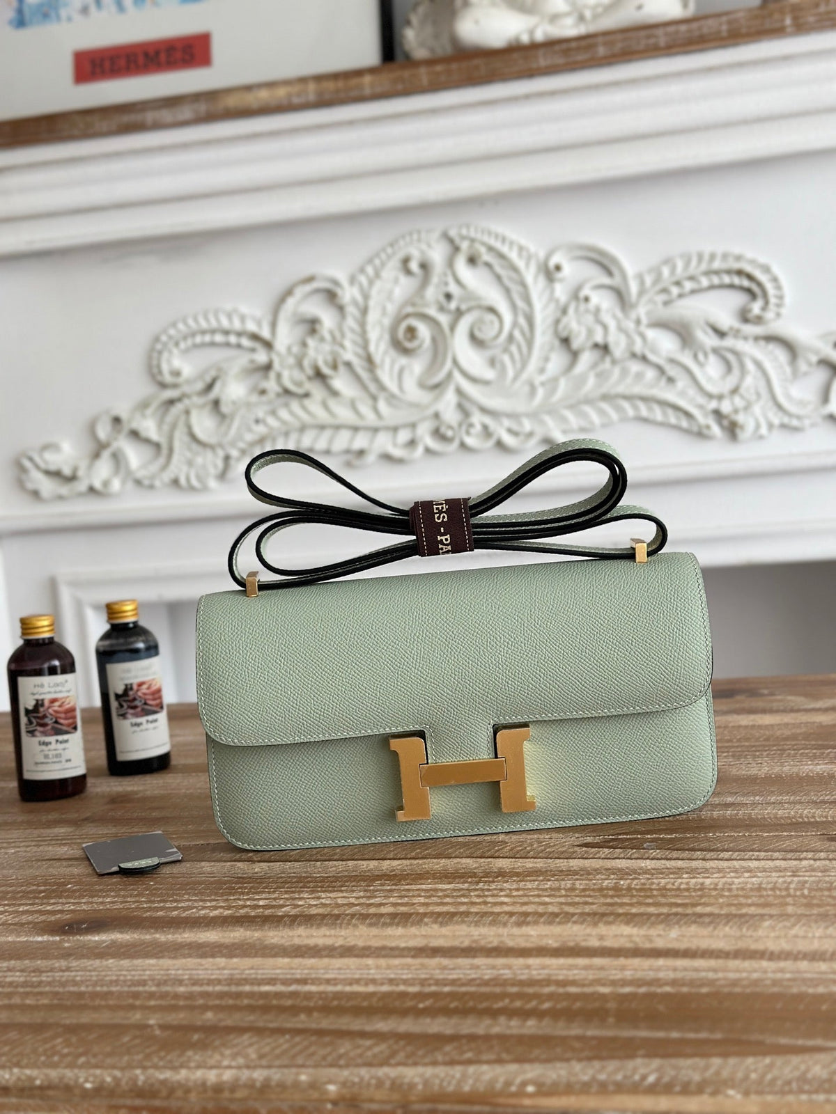High-end Hermes 2026 Constance Elan 26cm Bag Epsom Leather 3