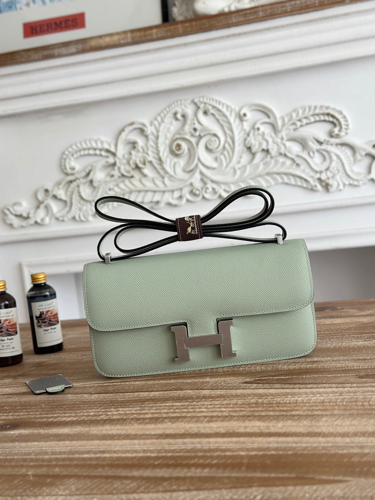 High-end Hermes 2026 Constance Elan 26cm Bag Epsom Leather 3