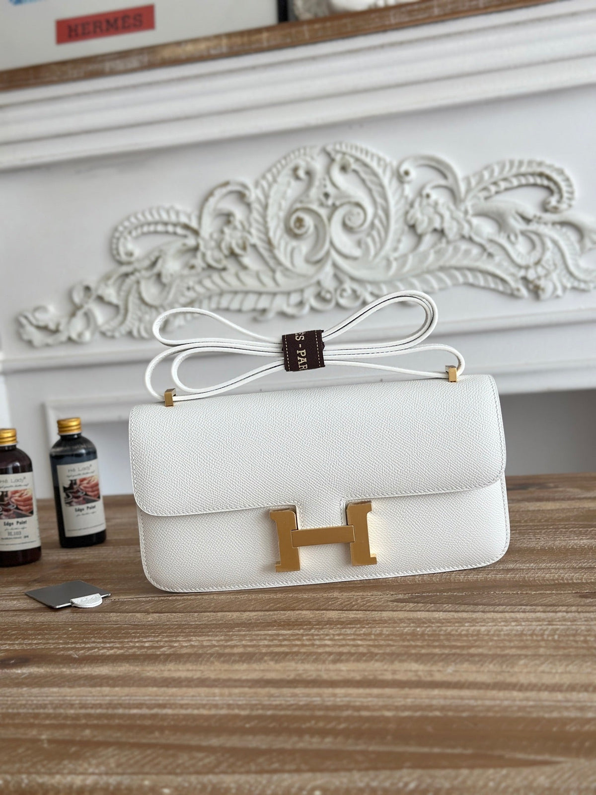 High-end Hermes 2026 Constance Elan 26cm Bag Epsom Leather 3