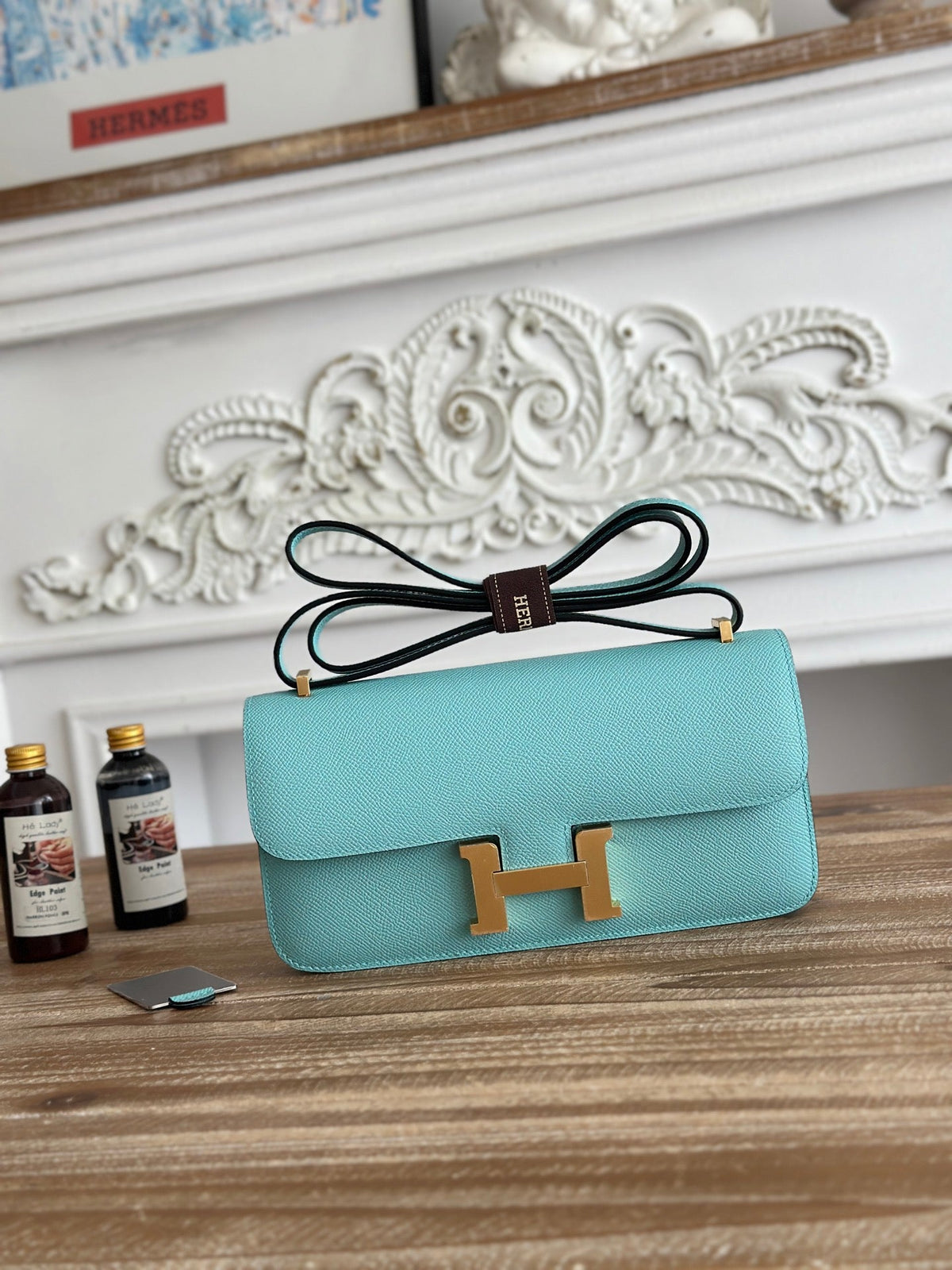High-end Hermes 2026 Constance Elan 26cm Bag Epsom Leather 2