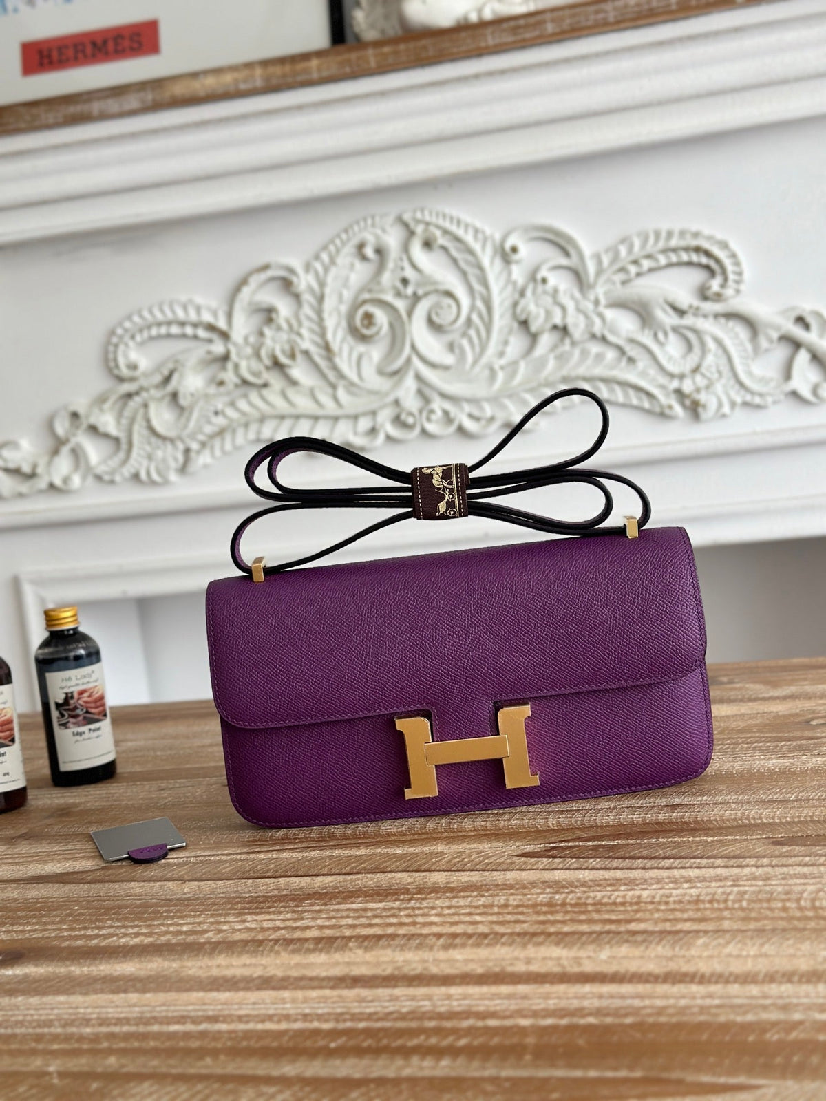 High-end Hermes 2026 Constance Elan 26cm Bag Epsom Leather 2