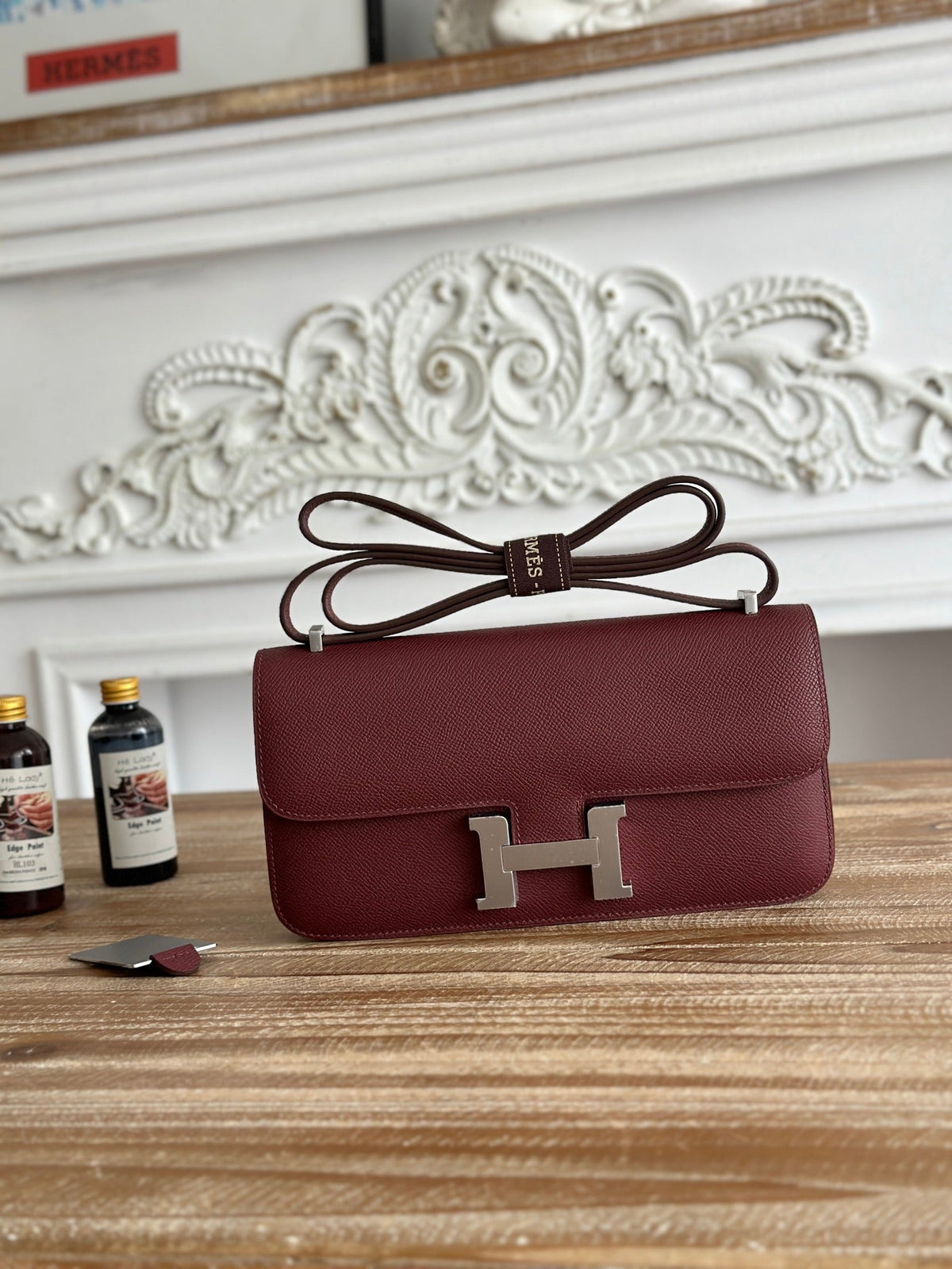 High-end Hermes 2026 Constance Elan 26cm Bag Epsom Leather 2