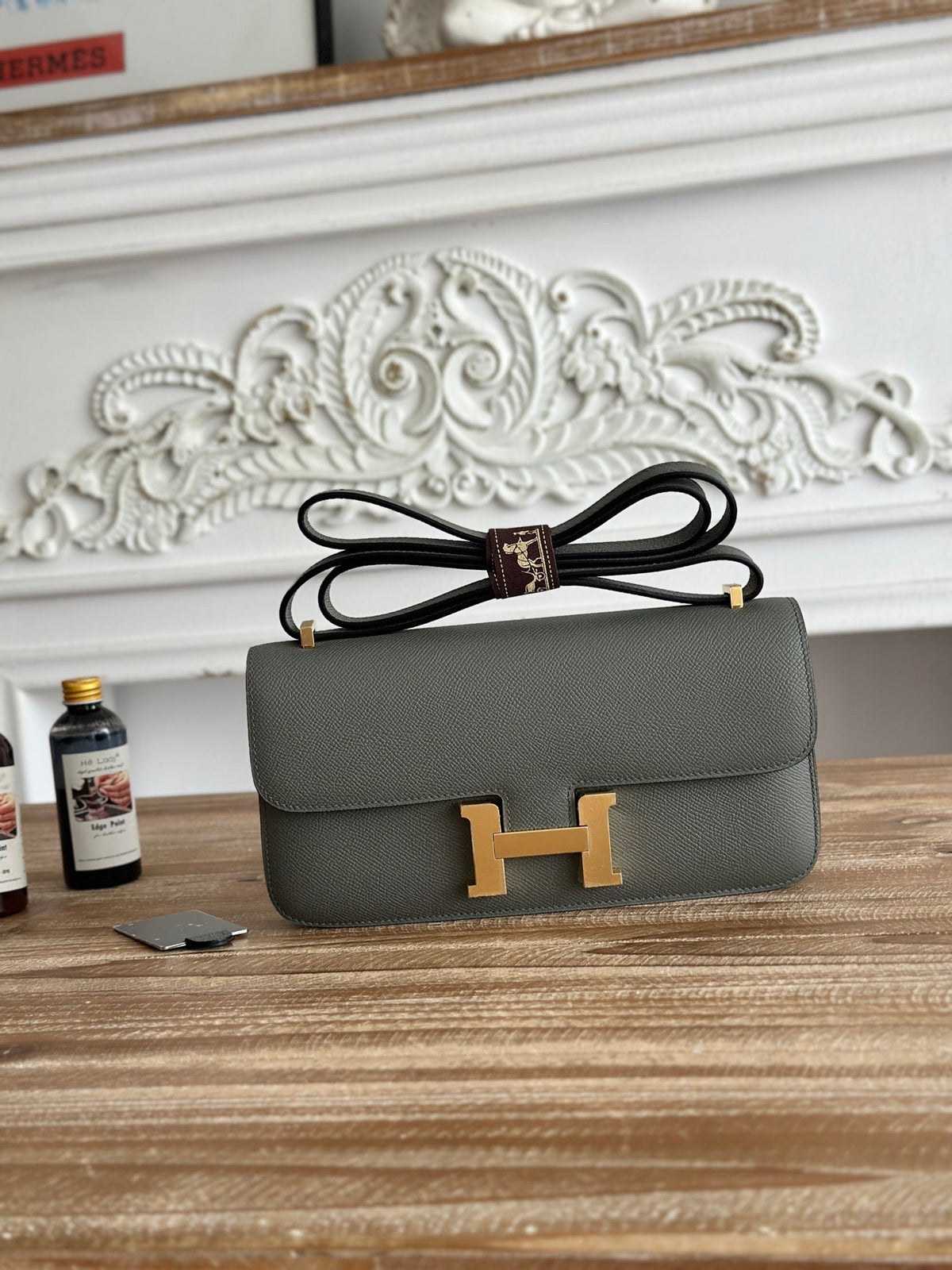 High-end Hermes 2026 Constance Elan 26cm Bag Epsom Leather 2