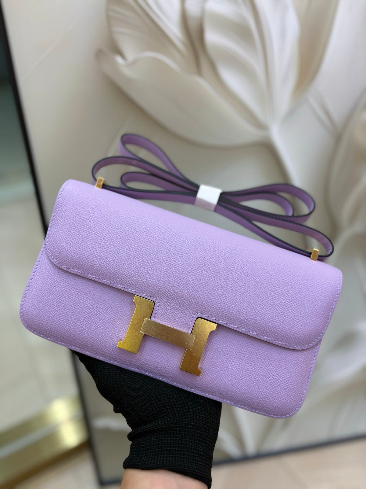 High-end Hermes 2026 Constance Elan 24cm Bag Epsom Leather 1
