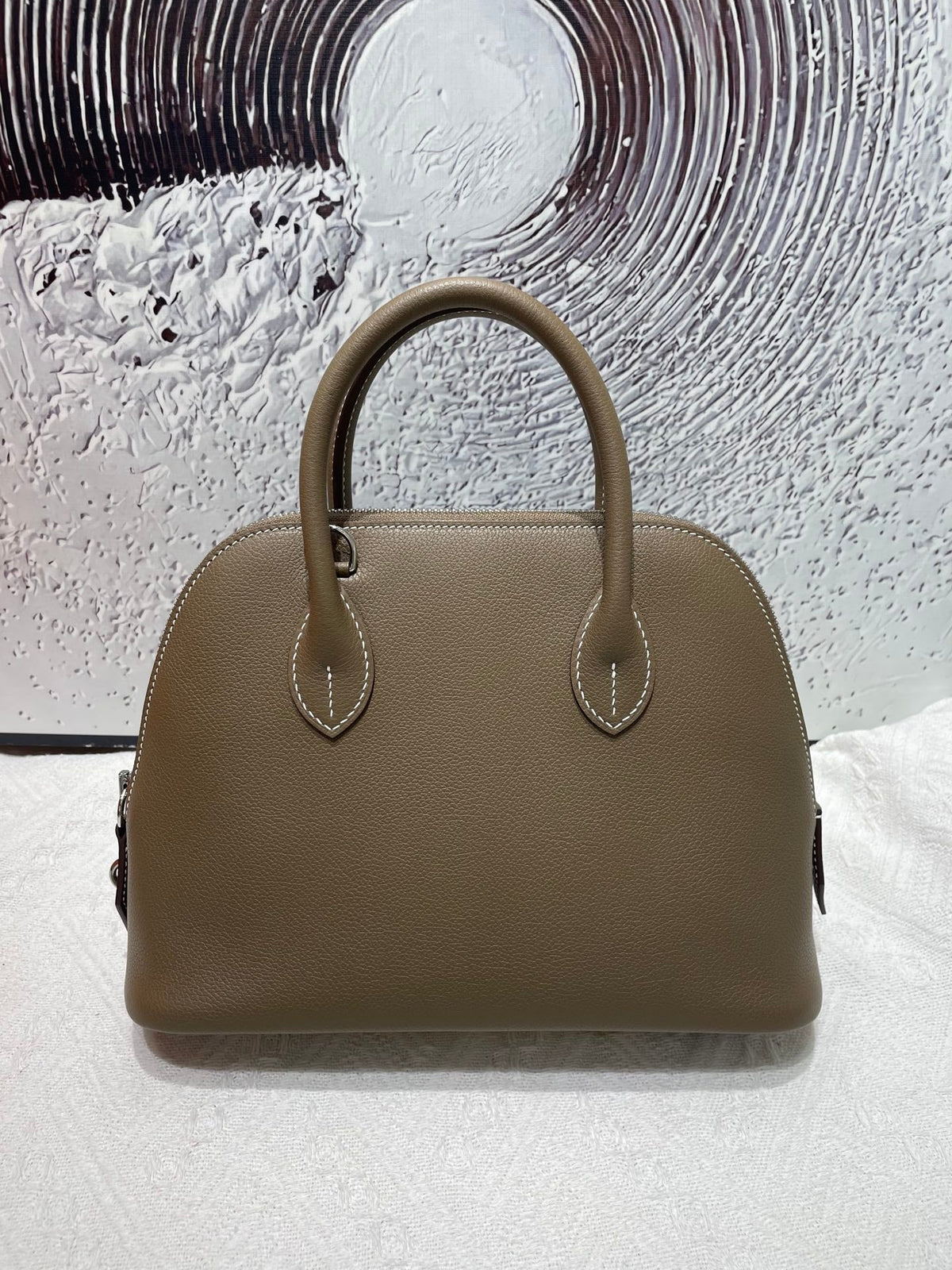 High-end Hermes 2026 Bolide Bag 25cm Evercolor Leather