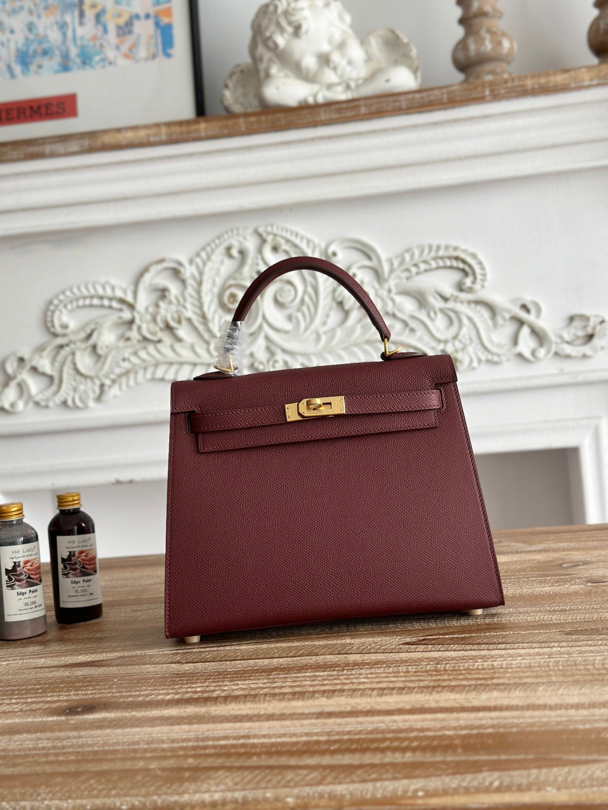 High-end Hermes 2026 Kelly Bag 25cm Epsom Leather