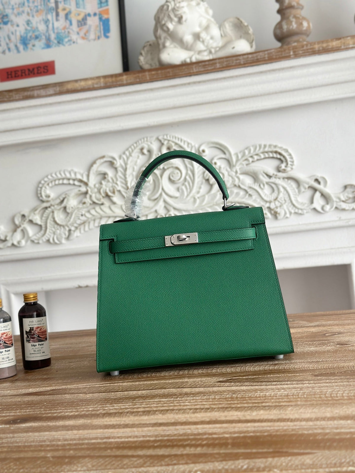 High-end Hermes 2026 Kelly Bag 25cm Epsom Leather
