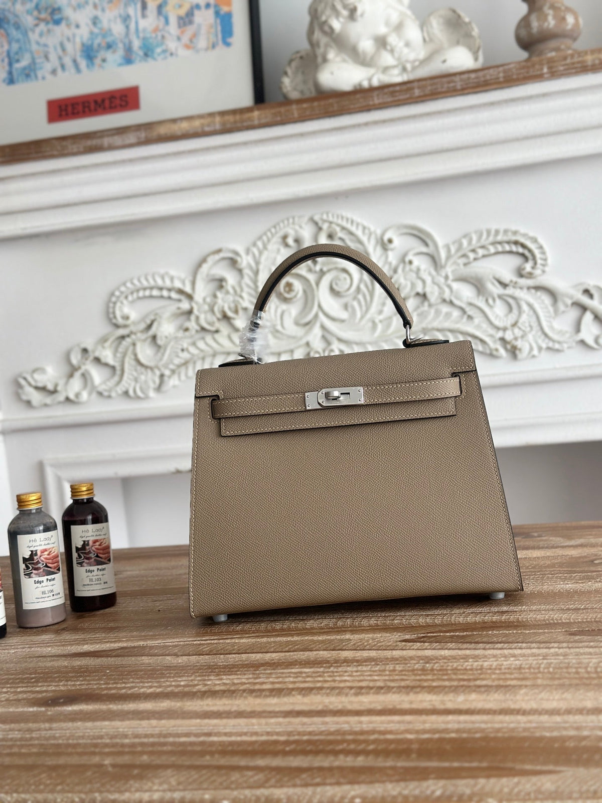 High-end Hermes 2026 Kelly Bag 25cm Epsom Leather