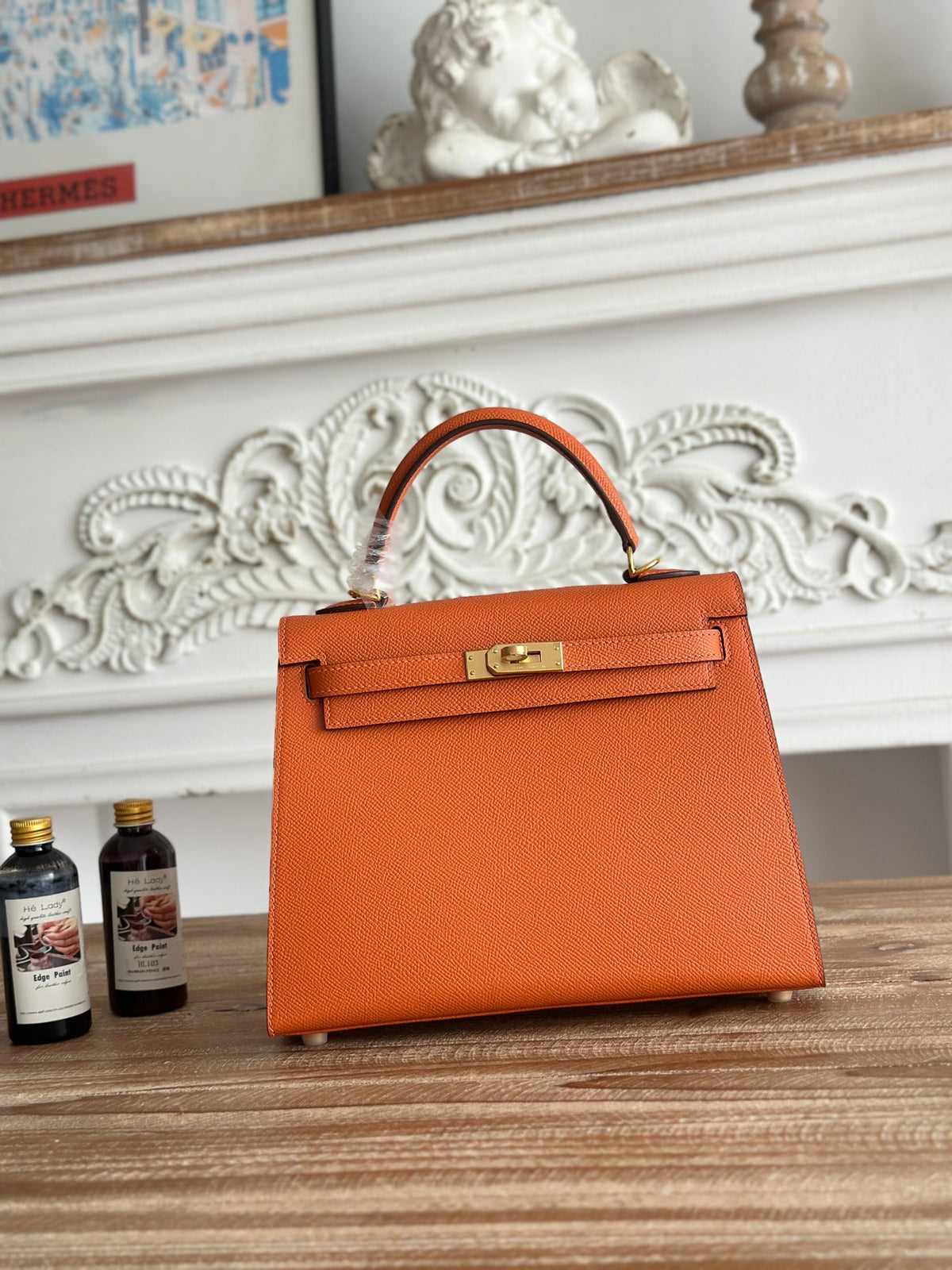 High-end Hermes 2026 Kelly Bag 25cm Epsom Leather