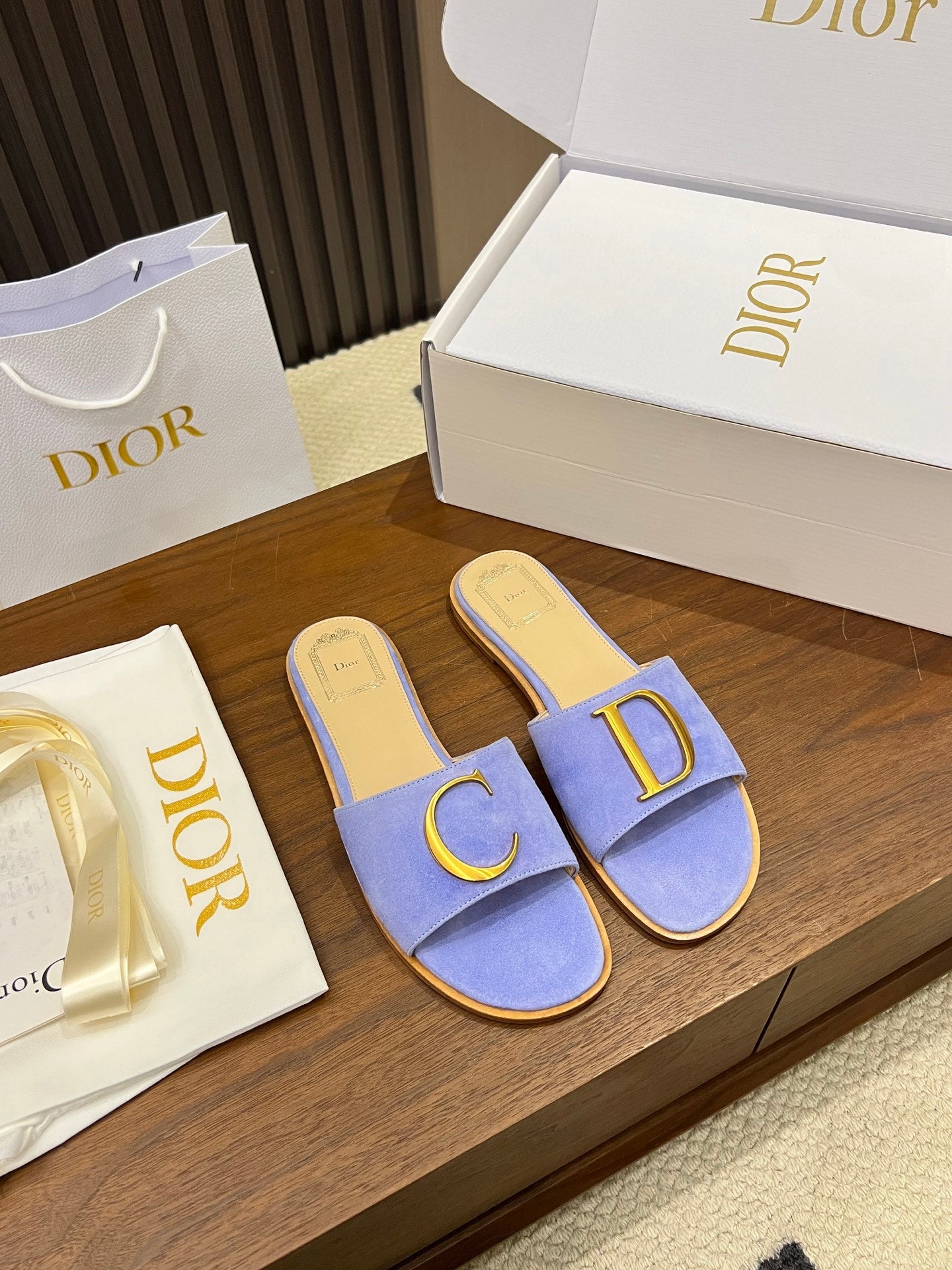 Dior 2026 Slipper Leather 904812