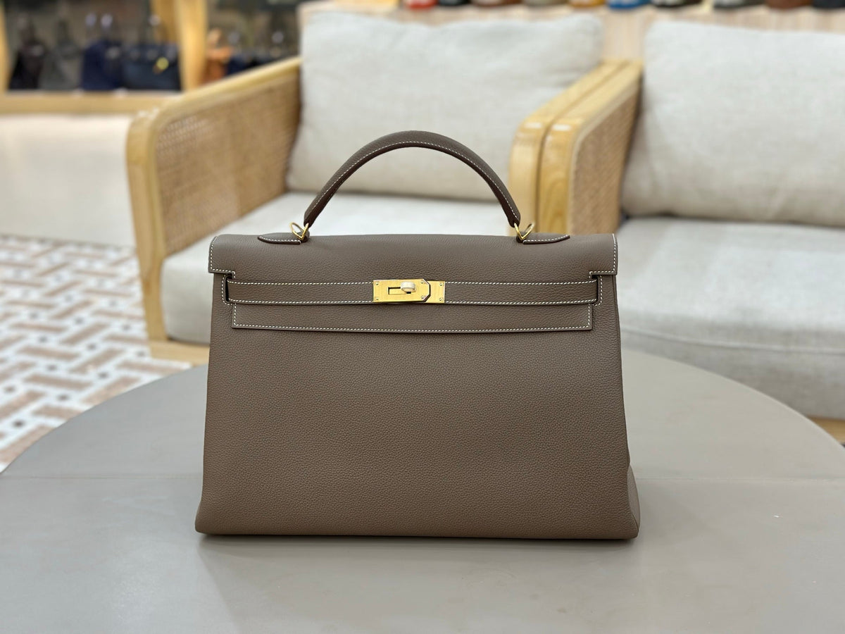 High-end Hermes 2026 Kelly Bag 40cm Togo Leather