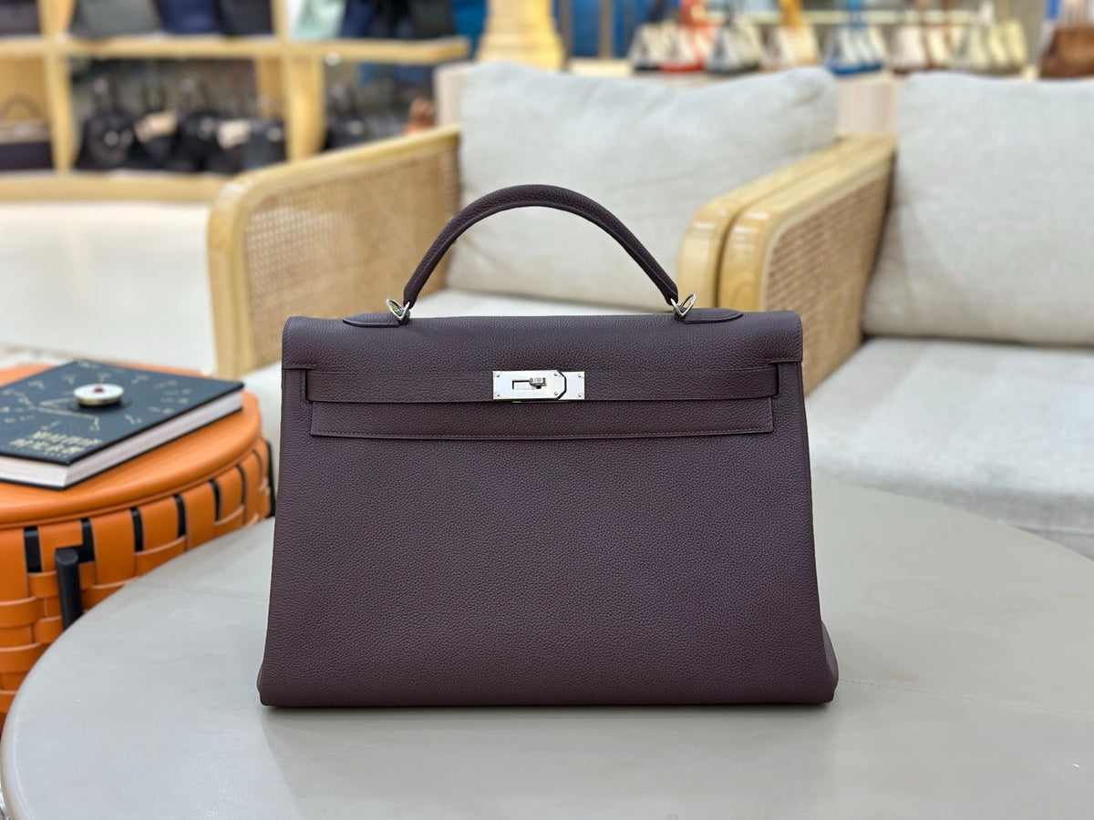 High-end Hermes 2026 Kelly Bag 40cm Togo Leather