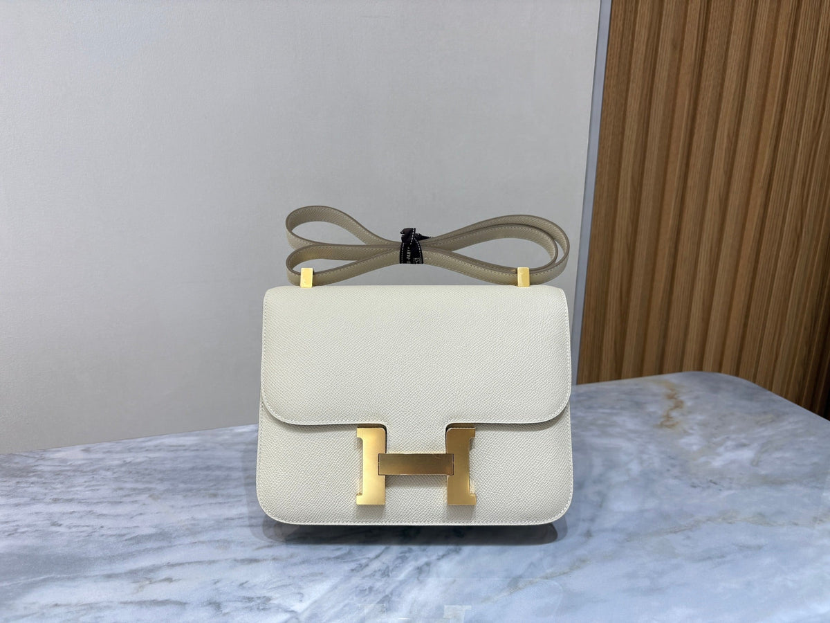 High-end Hermes 2026 Constance Bag 18cm Epsom Leather