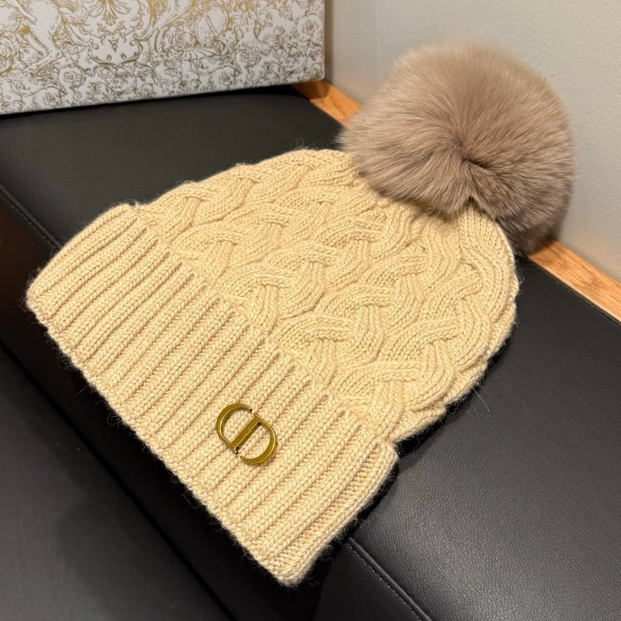 Dior Knitted Wool Hat 497757