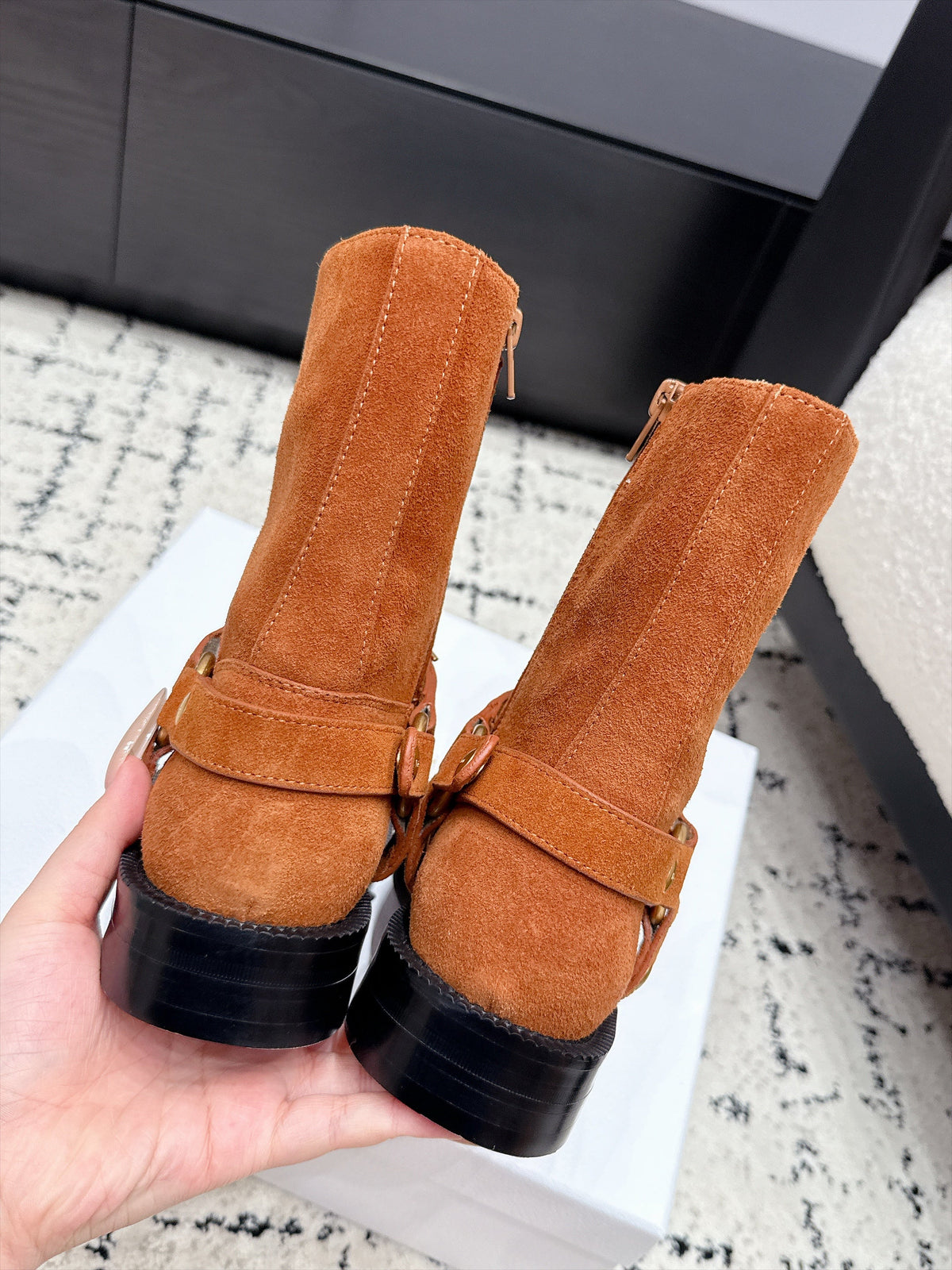 Dior 2026 Bolt Ankle Boots Suede Leather 139290