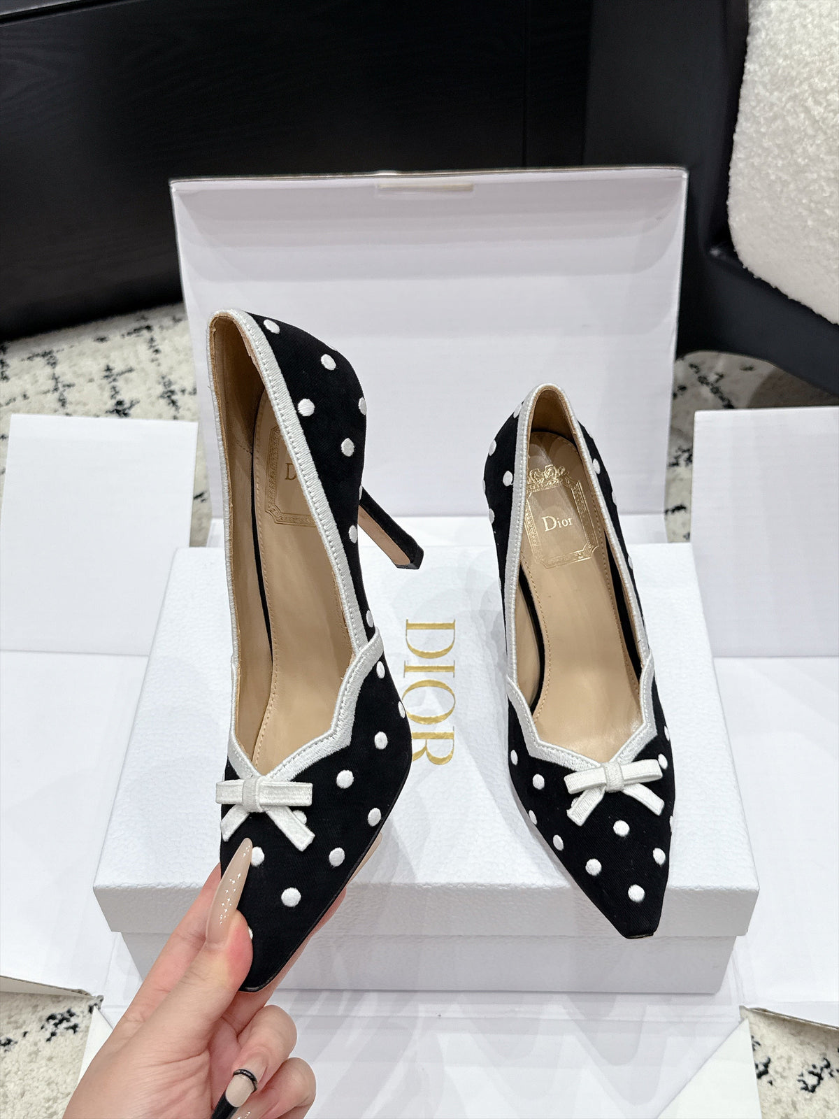 Dior 2026 Romance Pumps 100mm Fabric 139295