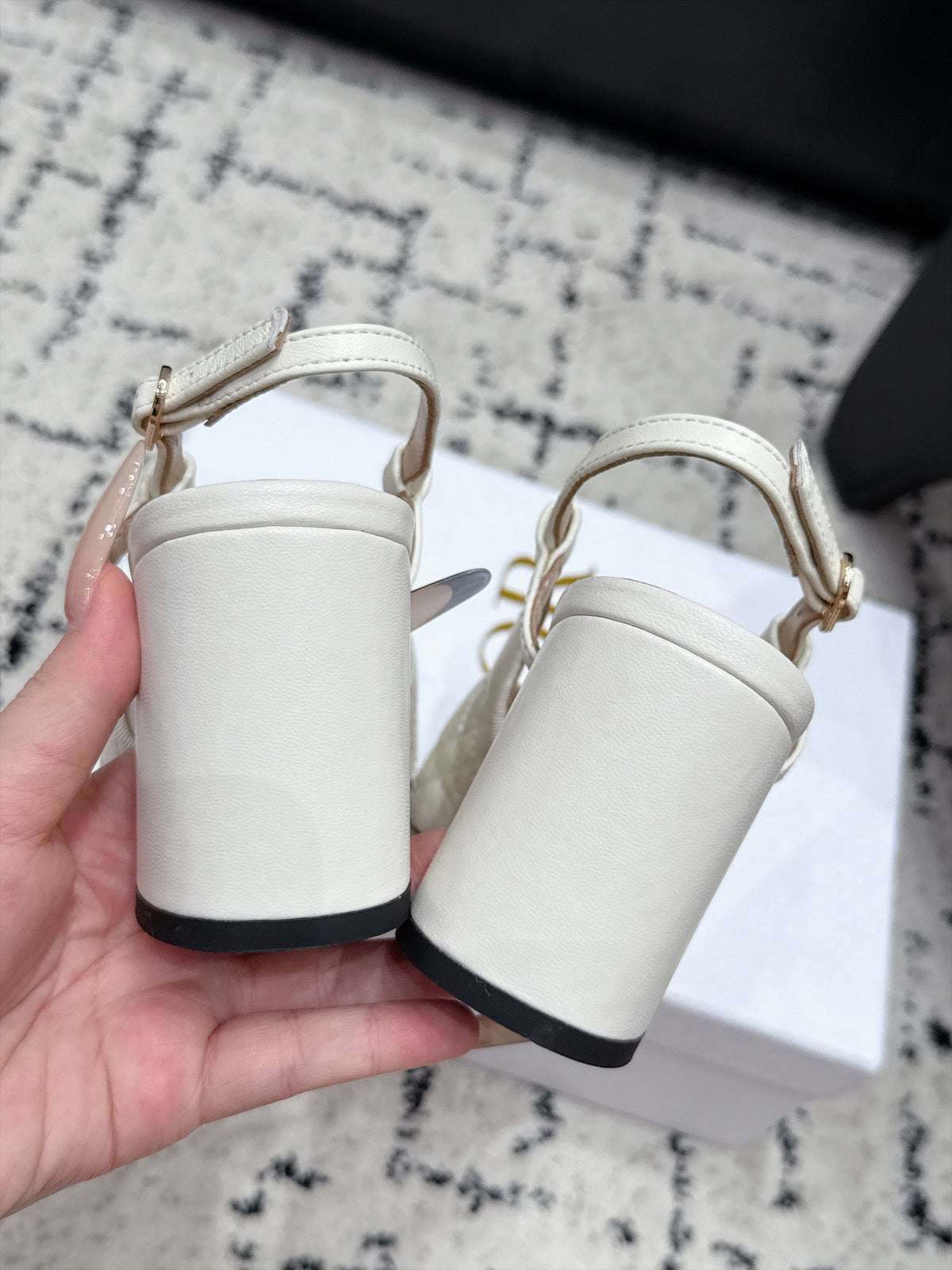 Dior 2026 Ballet Slingback 85mm Leather Canvas 139297