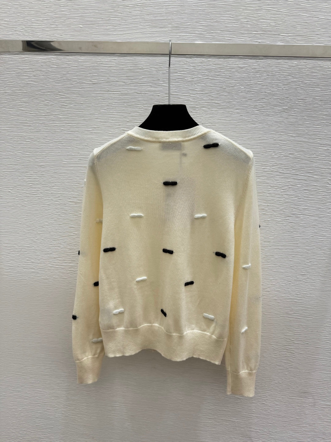 Miumiu 2026 Cardigan With Horizontal Stripes Wool 913384