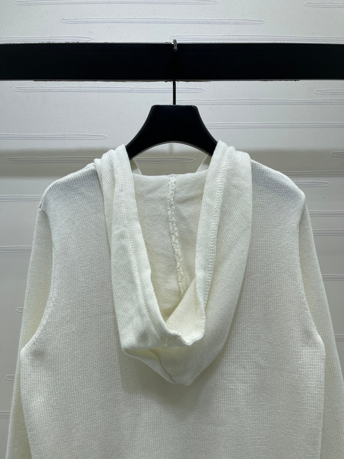 Celine 2026 Long-Sleeve Hooded Sweater Wool 430333