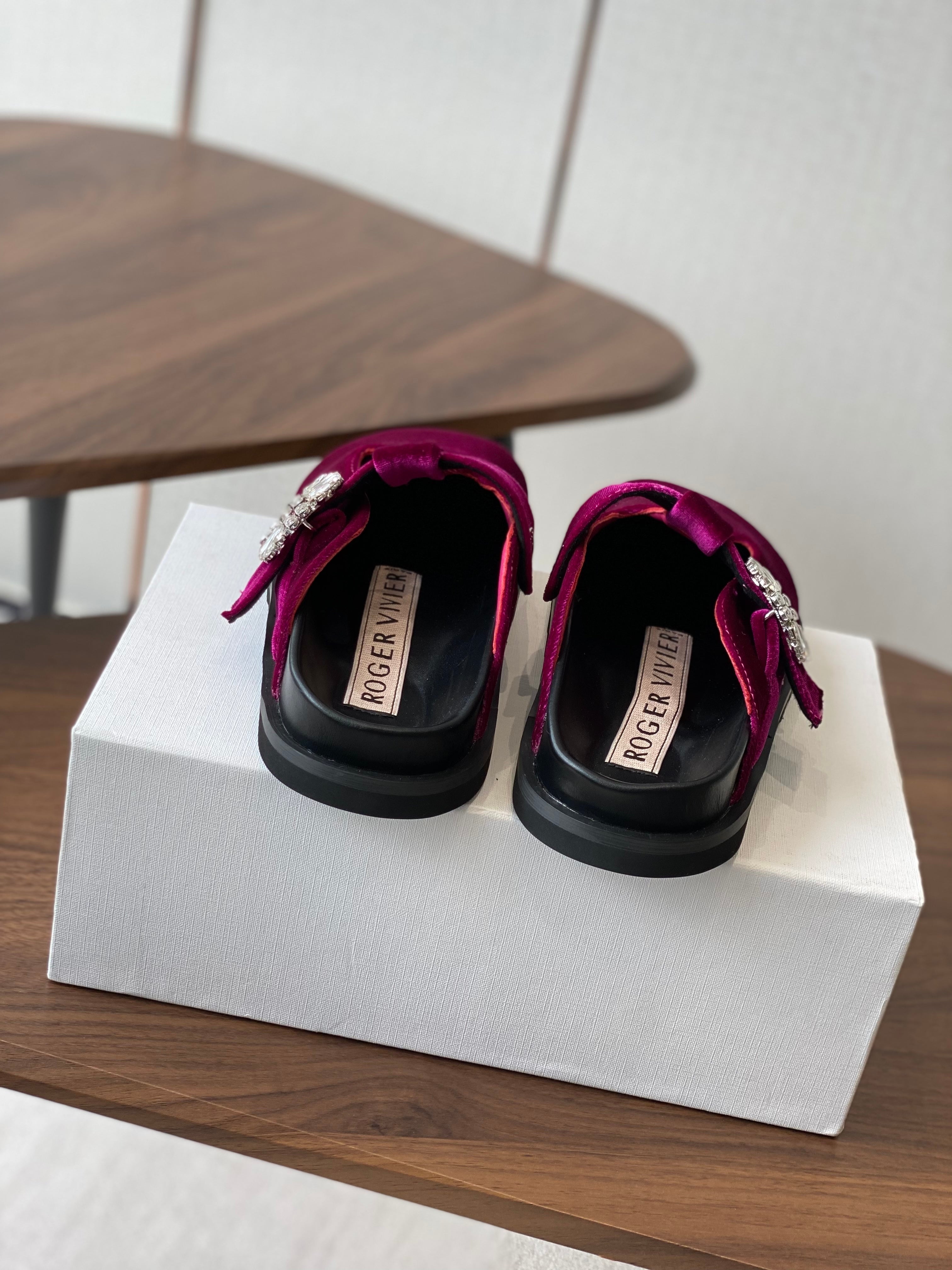 Viv 25 Slippers Pink Imported Flannel 350443