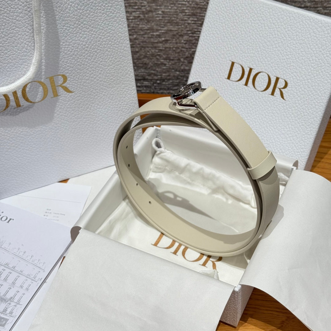 Dior 2026 Montaigne Reversible Belt 25mm Cowhide 193847