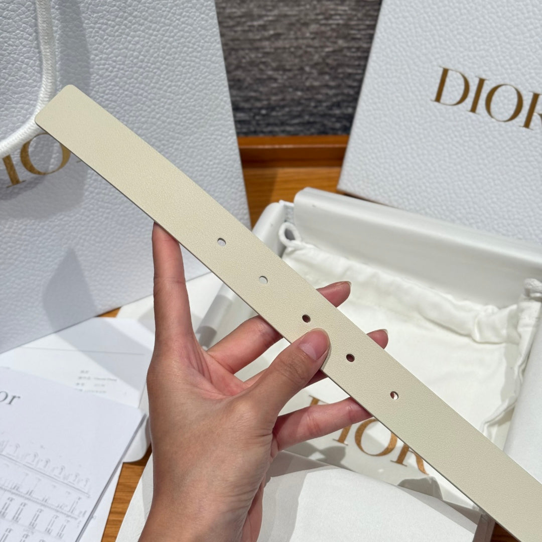 Dior 2026 Montaigne Reversible Belt 25mm Cowhide 193847