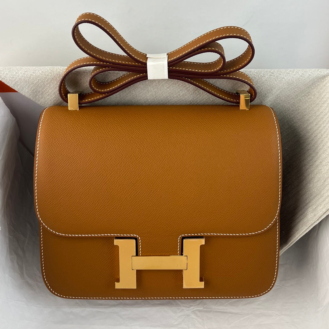 High-end Hermes 2026 Constance 24cm Bag Epsom Leather