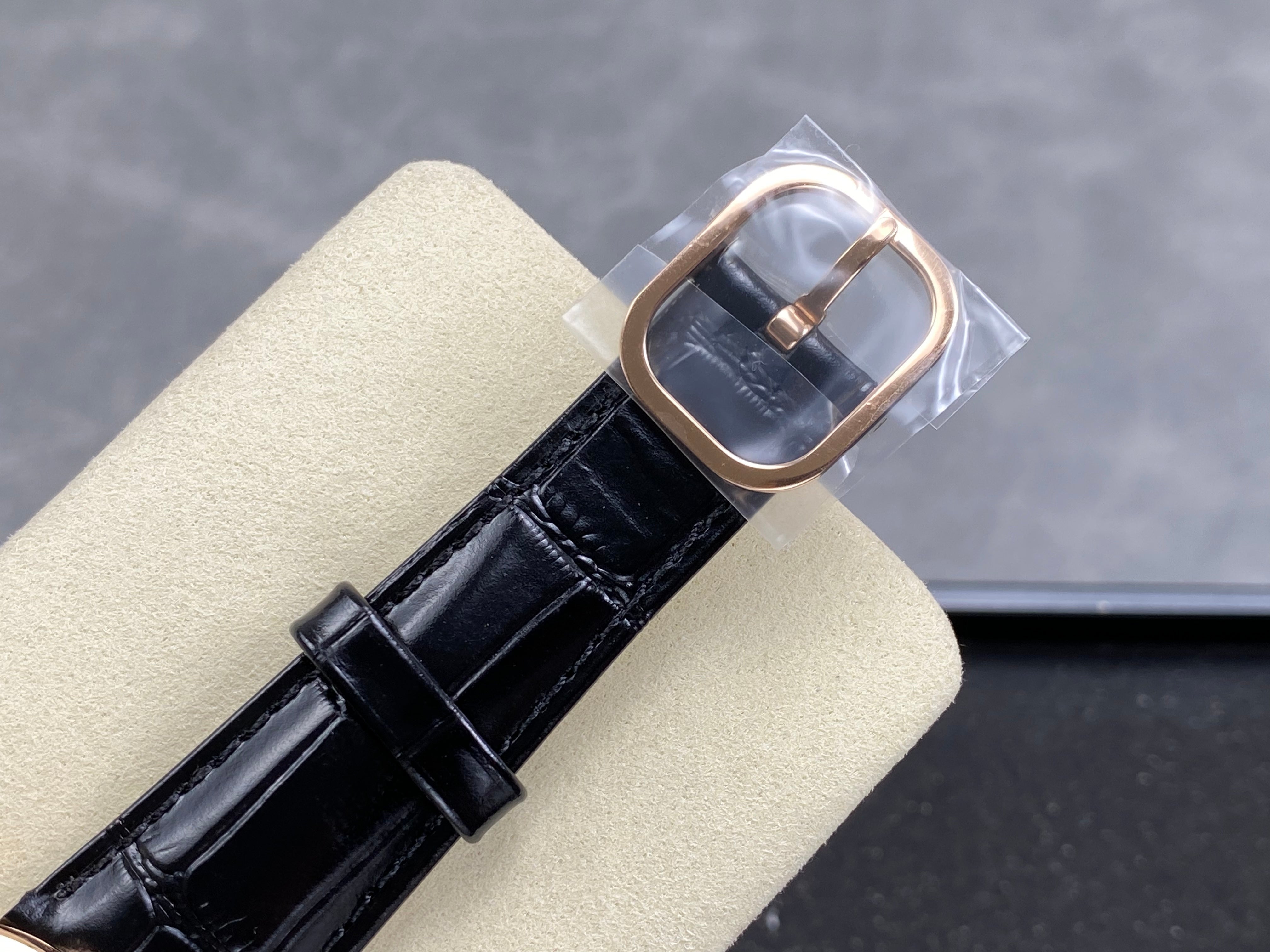 Patek Philippe Golden Ellipse 40mm Black Dial Rose Gold Case