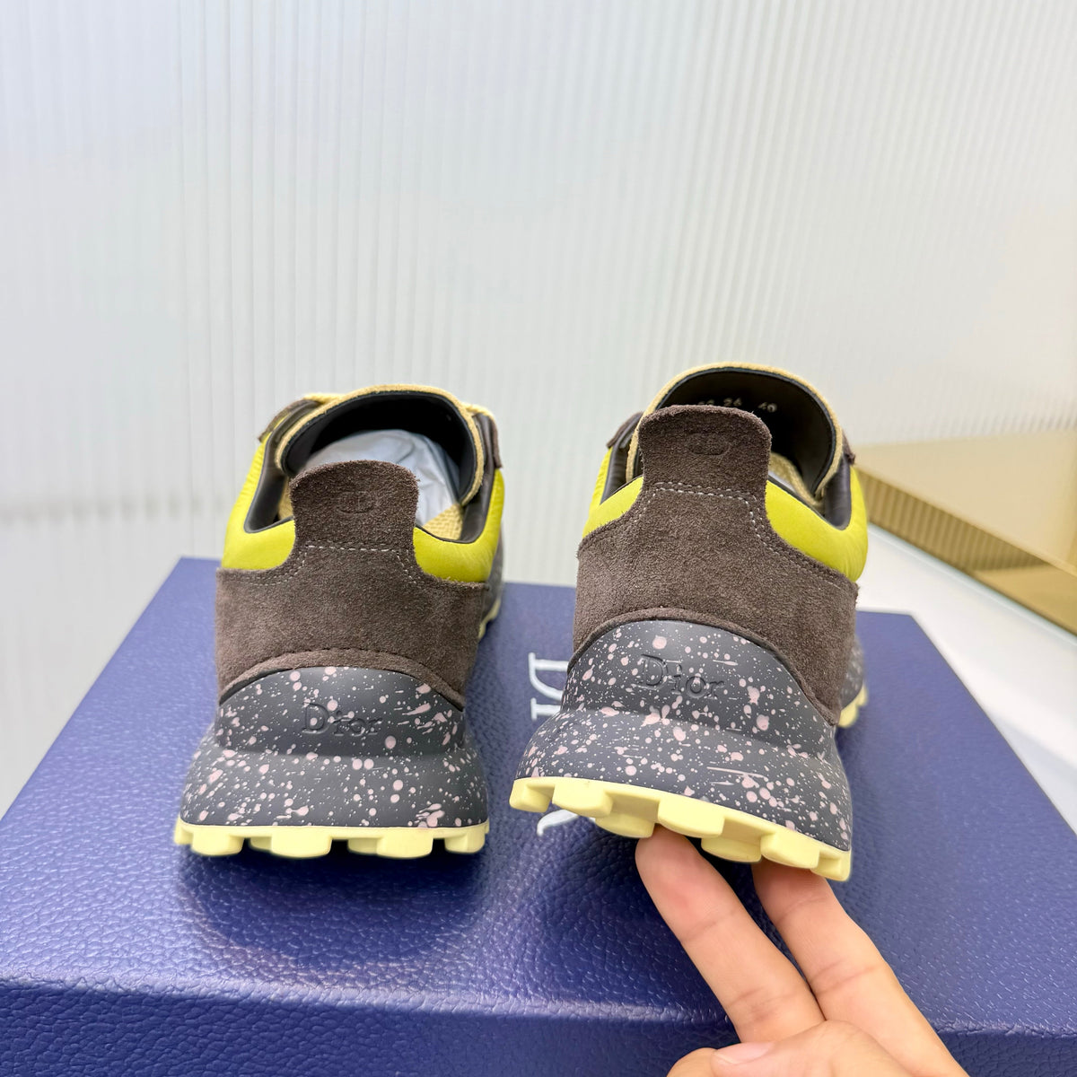 Dior 2026 Squash Sneakers Suede Fabric 141027